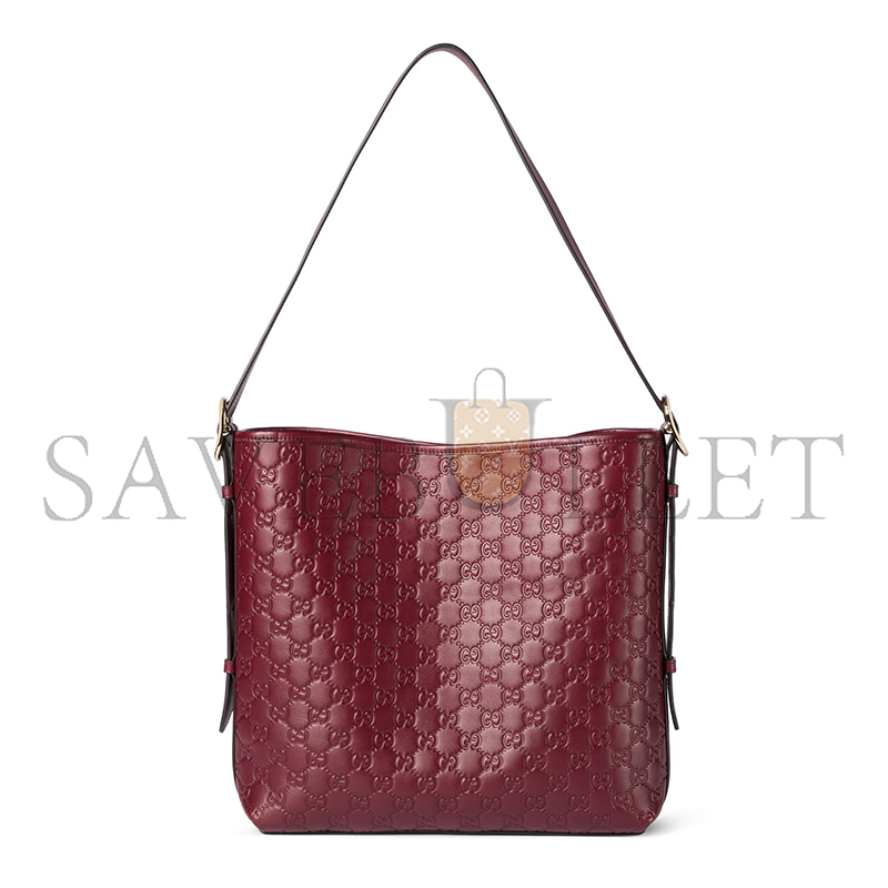 GUCCI GG EMBLEM MEDIUM SHOULDER BAG 847452 (30.5*30.5*9cm) GUCCI GG EMBLEM MEDIUM SHOULDER BAG 847452 (30.5*30.5*9cm)
